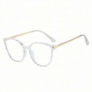 Gafas de Sol Cat Eye con Marco de Metal TR90 Vintage de Moda con Logotipo Personalizado, Gafas de Luz Azul para Mujer - Product Image 5