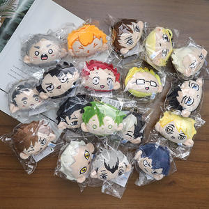 18 Diseños de Peluches de Estilo Japonés Haikyu, Llavero Suave y Ligero con Forma de Cabeza, Colgante de Peluche de Estilo Japonés - Product Image 2