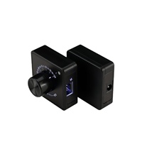 Contrôleur de vitesse de ventilateur PWM avec bouton rétroéclairé, silencieux, interface 4 broches KF2510, charge rapide PD QC, entrée Type-C, pour boîtier PC, imprimante 3D, serveur