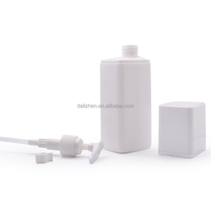 Hộp Đựng Mỹ Phẩm Chăm Sóc Da HDPE Hình Vuông Tùy Chỉnh 300Ml 400Ml 500Ml Rỗng Màu Trắng Chai Dầu Gội Bằng Nhựa Có Bơm Dưỡng Da - Product Image 5