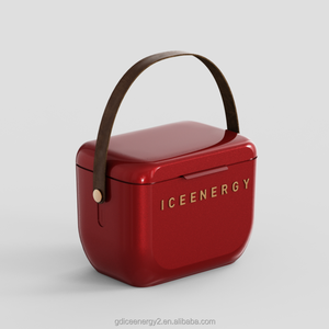 Trọng lượng nhẹ đa mục đích thời trang nhựa Cooler nhỏ cứng-mặt Máy làm lạnh shatterproof cách điện cá nhân Hộp mát - Product Image 3