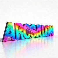 Lettres lumineuses RGB, signalétique en métal pour affichage intérieur et extérieur