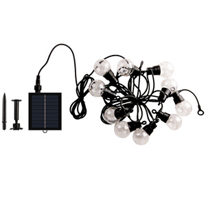 Xinyao Solar String <b>Lights</b> G50 <b>LED</b> Bulbs 8 Modes Warm Color Outdoor Camping Balcony Tent Decor - Product Image 2