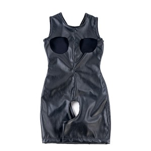 Boite personnalisée gratuite-<span class=keywords><strong>Bdsm</strong></span> cuir et métal camisole de force fond ouvert sans entrejambe body harnais Sexy Cupless soutien-gorge Bondage ensemble - Product Image 5