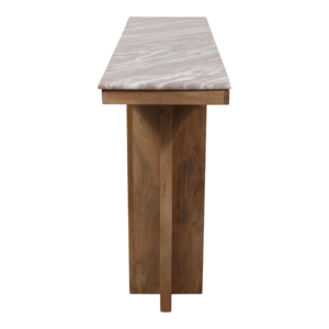 Consolle Decorativa Moderna con Struttura in Legno, Arredamento Contemporaneo per Ingresso e Soggiorno - Product Image 3