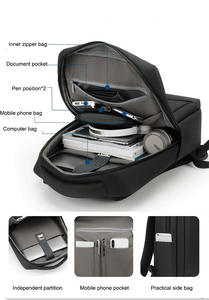 Giá Rẻ Thông Minh Máy Tính Xách Tay Túi Chất Lượng Cao Lớn Máy Tính Xách Tay Ba Lô Du Lịch Kinh Doanh Cao Đẳng Máy Tính Xách Tay Ba Lô - Product Image 5