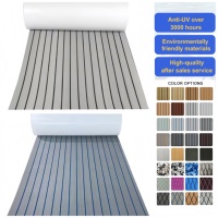 Tapis de pont de bateau en mousse EVA personnalisé pour extérieur, moderne, adhésif, brossé, antidérapant, anti-UV, pour bateaux et yachts