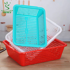 Moule en plastique durable pour panier à légumes de cuisine domestique OEM - Product Image 1