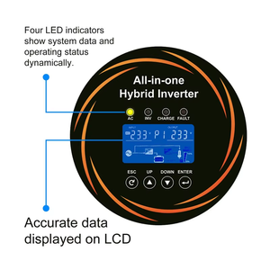 Système de stockage d'énergie solaire photovoltaïque résidentiel 7,68 kWh, batterie lithium 51,2 V, montage mural tout-en-un avec options assorties - Product Image 3