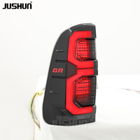 Feux arrière LED JUSHUN améliorés pour Toyota Hilux VIGO 12-14, luminosité accrue de 200 % avec certification DOT