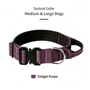 Collier tactique pour chien en nylon robuste avec poignée, réglable, anti-traction, pour chiens de taille moyenne à grande, pour l'entraînement et la promenade, OEM ODM - Product Image 6