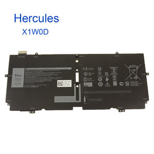 7.6V 51Wh X1W0D 0FDRT DD9VF Dizüstü Bilgisayar Pili, DELL XPS 13 9310 2'si 1 Arada Şarj Edilebilir Dizüstü Bilgisayar Pili - Product Image 1
