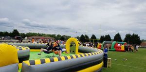 Juego inflable Dizzy Dash carrera de obstáculos ciclón Spinning carrera de obstáculos Carnival <span class=keywords><strong>Ride</strong></span> - Product Image 5