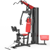 Station de musculation multifonctionnelle robuste pour la maison – Appareil d'entraînement polyvalent pour la poitrine, les épaules, le dos et les jambes