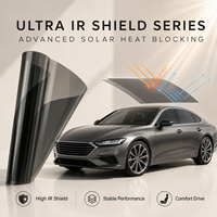 Film solaire pour vitres de voiture BEIKAER Ultra 99%+ IR Rejection PET Nano Céramique, anti-rayures, protection UV, blocage de la chaleur élevée 8-10
