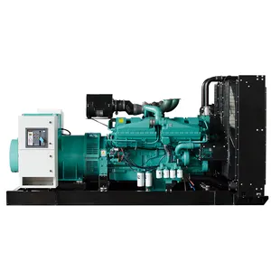 Stille Type Gas Generator 300kw Aardgas Motor 350kva Gas Generator Aangedreven Door Cumins Motor