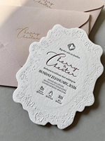 Cartes d'invitation de mariage personnalisées avec couverture rigide |   Cartes de vœux personnalisées avec papier artistique |   Cartes d'événements