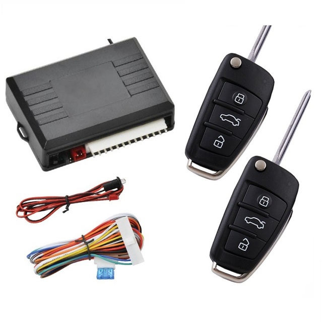 433Mhz Car Keyless Entry System Wireless Remote Control Starter Kit Car Central Locking Encrypted Remote Control Switches