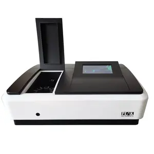 Grande tela lcd do bom preço, fotomedidor de feixe duplo 190-1100nm uv espectrophotometer