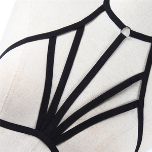Nouveau <span class=keywords><strong>pas</strong></span> <span class=keywords><strong>cher</strong></span> Offre Spéciale Sexy Lingerie femmes évider torse nu Lingerie <span class=keywords><strong>ensemble</strong></span> maille Sexy dame Lingerie noir Sexy <span class=keywords><strong>soutien</strong></span>-<span class=keywords><strong>gorge</strong></span> - Product Image 4