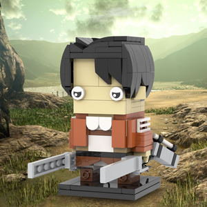 MOC7070-7073 L'attacco dei Giganti Anime Gigante Attaccante <span class=keywords><strong>Armin</strong></span> Eren Lilwell Ackerman Blocchi da Costruzione Educativi Giocattoli d'Azione Regalo per Bambini - Product Image 2