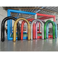 Arche miroir gonflable LED personnalisée, cabine photo, tunnel d'affichage en PVC pour événements, fêtes, mariages, extérieur
