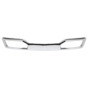 Plaque de protection de pare-chocs avant pour 2019 <span class=keywords><strong>2020</strong></span> 2021 2022 <span class=keywords><strong>Chevrolet</strong></span> <span class=keywords><strong>Silverado</strong></span> 1500 <span class=keywords><strong>Z71</strong></span> Garniture inférieure chromée 84176756 - Product Image 1