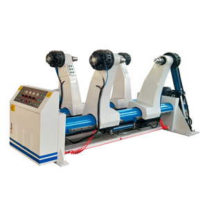 Tự động cuộn giấy splicer máy với tự động kiểm soát căng thẳng được sử dụng cho sóng Bìa Dòng làm - Product Image 2