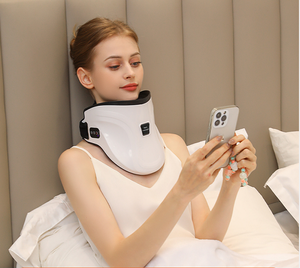 Estirador inflable de tracción <span class=keywords><strong>Cervical</strong></span> para el cuello, masajeador de alineación de columna vertebral, alivio del <span class=keywords><strong>dolor</strong></span> de hombros y cuello crónico - Product Image 4