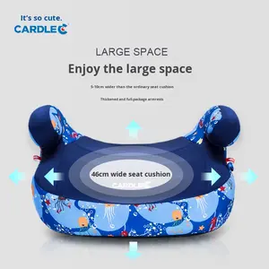 Siège auto <span class=keywords><strong>rehausseur</strong></span> pour enfant <span class=keywords><strong>3</strong></span>-12 ans, portable, interface <span class=keywords><strong>Isofix</strong></span> rigide, plastique, capacité de charge 15-36 kg - Product Image 3