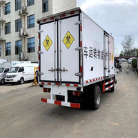 JMC 4x2 RHD camion de livraison à froid camion de réfrigérateur camion médical camion de transfert de déchets cliniques véhicule de Transport