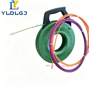 YILI Serpentin de tirage robuste en composite de fibre de verre de 100 pieds, anti-rupture, pour conduites électriques, utilitaire et projets FTTH professionnels - Product Image 4