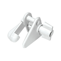 Coolsa — serrure de porte ponton en plastique blanc, accessoires de bateau style marin, verrou de porte