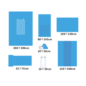 의료 소모품 CE ISO 인증서 멸균 일회용 외과 드레이프 유니버설 수술 개복술 드레이프 키트 팩 - Product Image 6