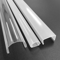 Couvercle de diffuseur de lumières Led, pour Train et Bus, Double couleur, à extrusion pristique, en Polycarbonate, couverture de projecteur de lumière