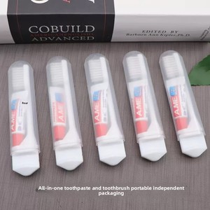 <span class=keywords><strong>Spazzolino</strong></span> da Viaggio Portatile 2-in-1 OEM/ODM 2026 con Dentifricio Sbiancante Integrato - Opzione Economica - Product Image 5