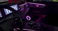 Panneau de lumière d'ambiance de qualité supérieure pour Chery Tiggo8Pro T18D 2022-2025, décoration de voiture, lampe LED dynamique et colorée pour une ambiance symphonique