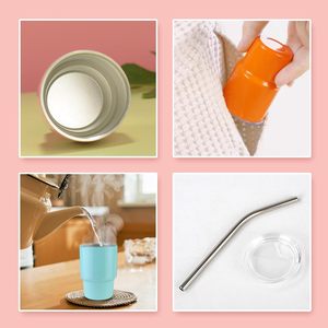 3oz Mini Tumbler Shot <span class=keywords><strong>Glass</strong></span> với rơm và nắp thép không gỉ trống thăng hoa mini Shot <span class=keywords><strong>Glass</strong></span> Wedding party sinh nhật Tumblers - Product Image 3