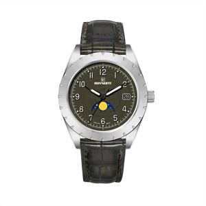 Reloj de Pulsera de Acero Inoxidable con Fase Lunar Automática, Personalizado con Logotipo Empresarial para Hombre, Resistente al Agua, Unisex, 39 mm - Product Image 3