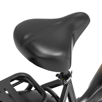 Vélo de montagne électrique à pneus larges MG600 Plus avec moteur central sans balais, 8 vitesses, suspension avant, batterie au lithium 960 Wh, moteur de moyeu arrière, 26 pouces