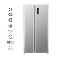 Réfrigérateur intelligent avancé 646L avec écran tactile, distributeur d'eau, contrôle numérique de la température, faible formation de givre, pour aliments frais