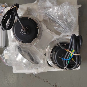 มอเตอร์สกู๊ตเตอร์ไฟฟ้าคุณภาพดี HM ขนาด 11/13/14 นิ้ว กำลัง 4000W 5000W มอเตอร์ไร้แปรงถ่าน 45 มม. 50 มม. 60 มม. มอเตอร์สกู๊ตเตอร์ไฟฟ้าทรงพลัง - Product Image 5