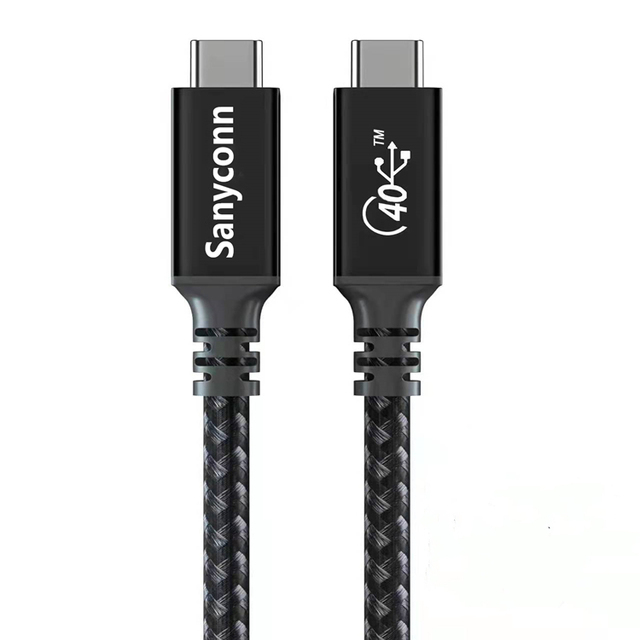 USB4 Gen3 40Gbps Data PD Fast Charging 240W 8K UHD Display 4. 0 Type-c Usb 4 Type C Coaxial Cable Thunderbolt 3 - Usb-c Kabel 2m