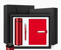 Coffret Cadeau Promotionnel Nouveauté 2023 : Parapluie, Flacon, Carnet A5 Sérigraphié, Stylo Plume Portable et Recharges d'Encre