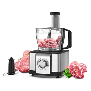 Professional Electric Food Processor Multifunctional Kitchen Appliances Commercial Food Processor With Meat Grinder