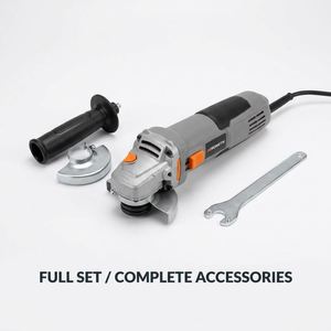 Échantillon disponible - Meuleuse d'angle CARTVOX CT100-1C 100 mm 750 W avec interrupteur latéral - Outil électrique pour le métal - Meuleuse haute efficacité pour le bricolage à domicile - Product Image 6