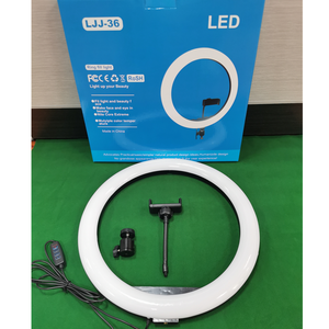 Bán buôn 13 14 inch Selfie LED vòng ánh sáng 360 độ điện thoại điền vào vòng ánh sáng với chân máy đứng đúng ánh sáng mới - Product Image 5