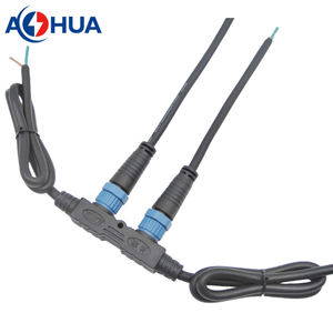 Ce rohs ul מוסמך זכר למפיץ נקבה הספק הרחבה חיווט עמיד למים סוגים שונים של מחברים m15 2pin - Product Image 5