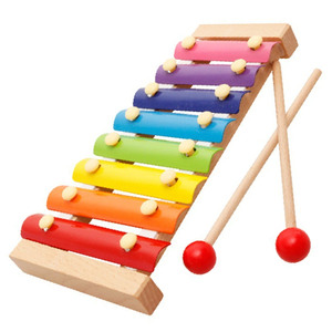 <span class=keywords><strong>Xylophone</strong></span> à 8 notes, 8 notes colorées arc-en-ciel, instrument de percussion en bois <span class=keywords><strong>chromatique</strong></span> pour enfants et tout-petits - Product Image 1