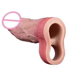 Condones Vibradores Reutilizables para Hombres, Funda Vibradora para Pene, Juguetes Sexuales para Parejas, Juguetes Sexuales para Adultos - Product Image 2